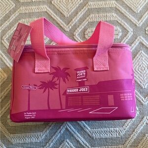 Trader Joe's Pink Mini Insulated Bag